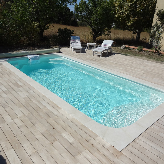 Piscine coque 6m x 3m