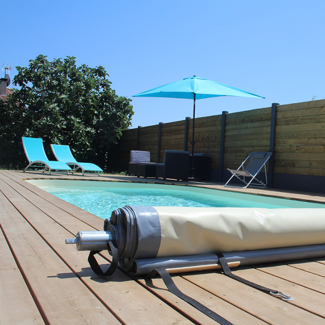 Bâche à barres de sécurité pour piscine - Spa & Piscine