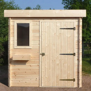 Abri de jardin bois certifié PEFC - 5m²
