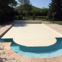 Volet Piscine Lames PVC Beige