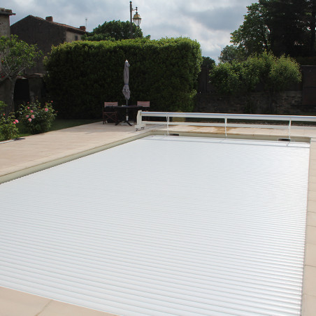 Volet de piscine mobile 10x5m