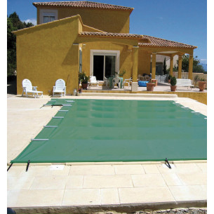 Bâche sécurité piscine ECO gris