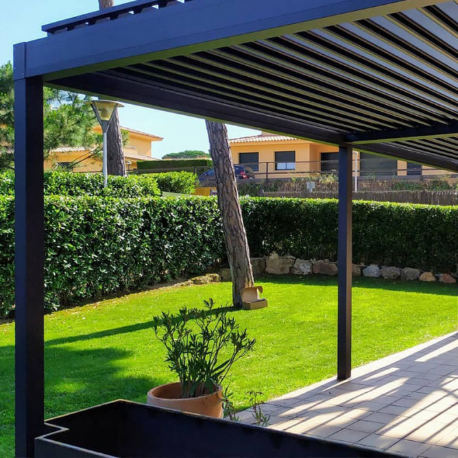 Pergola Bioclimatique en kit aluminium H2