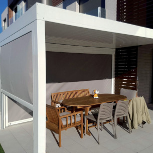 Pergola Bioclimatique en kit aluminium H2