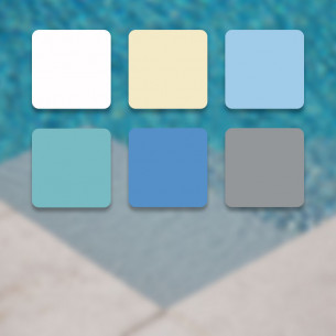 Coloris liner piscine classique