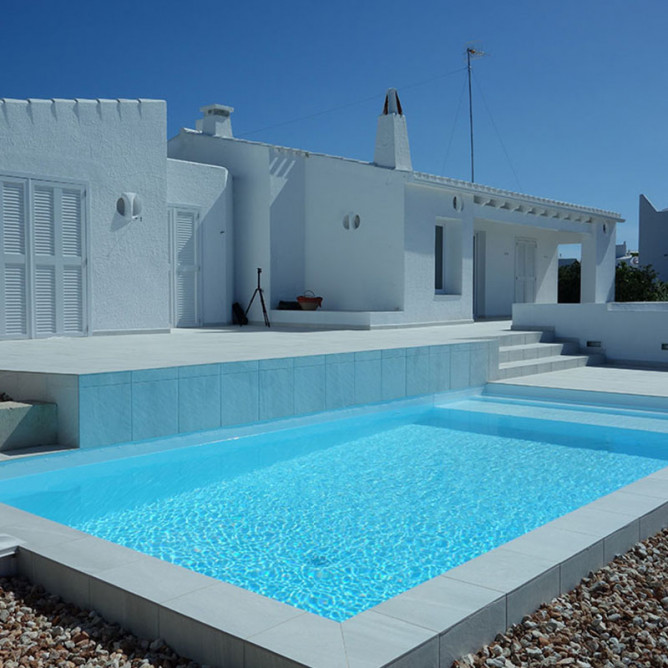 Liner piscine blanc verni 75/100