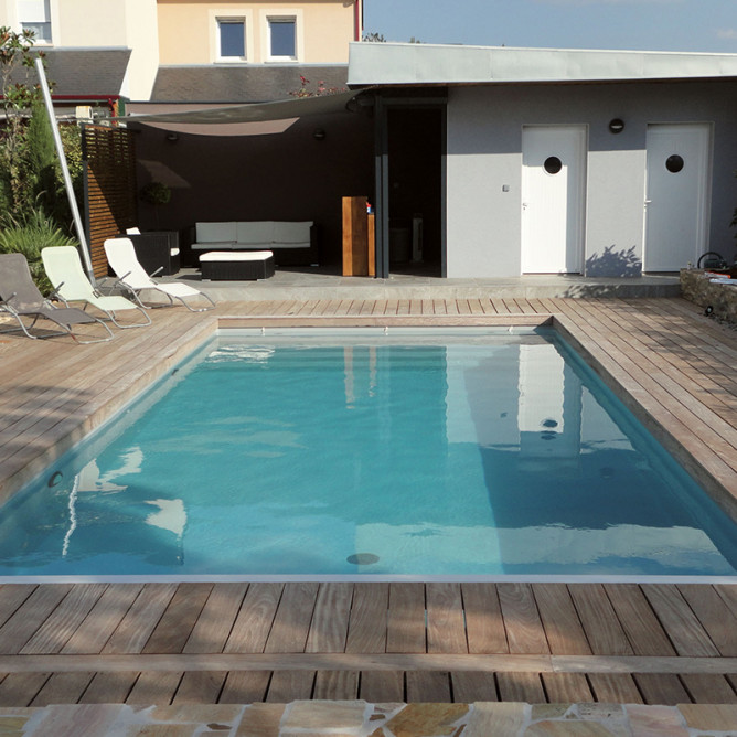 Piscine en kit bloc polystyrène