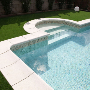 Liner piscine 75/100 Persia vieux rose