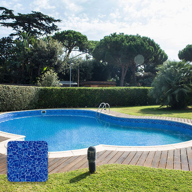 Liner piscine 75/100 Carrara