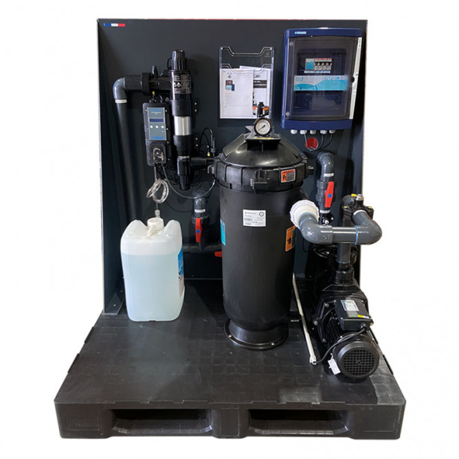 Groupe de filtration sur palette - Maintenez votre piscine propre et cristalline