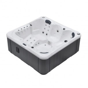 Spa 6 places - 200x200x80 CM - Fabrication Française - Massage Dynamique