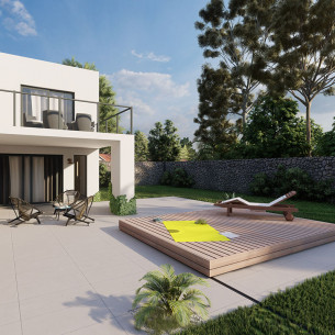 Terrasse Mobile Pooldeck : Optimisez votre espace avec style