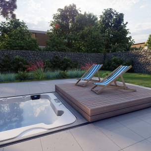 Terrasse Mobile Pooldeck : Optimisez votre espace avec style