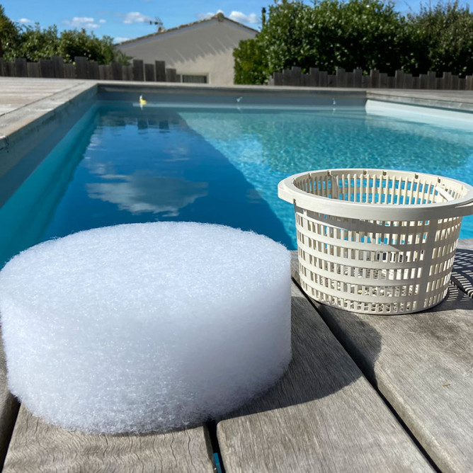 Média Filtrant Skimmer | Aquaneed Flow Skim – Filtration Fine et Écologique 1 Micron