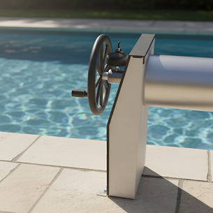 Volet piscine manuel | Spécial petite piscine – Hors-sol NF P90-308