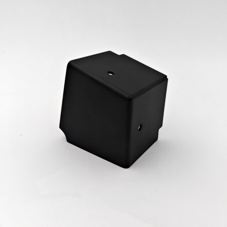 Cache angle abri télescopique Monteo | Pièce de finition structure