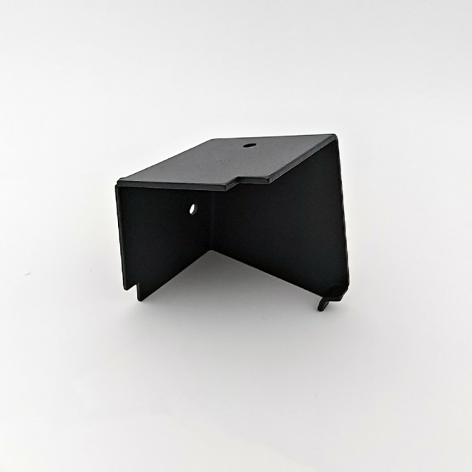 Cache angle abri télescopique Monteo | Pièce de finition structure