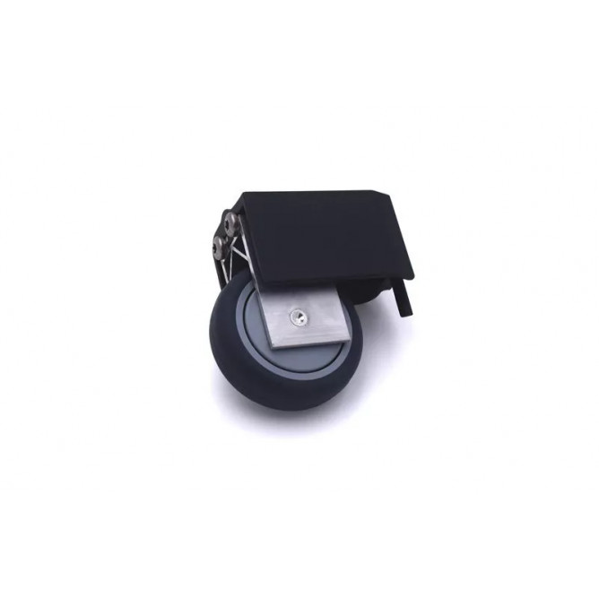 Bloc roulette avec patte de fixation – Pièce abri piscine télescopique