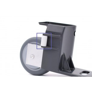 Petite roulette blanche | Pièce détachée abri piscine