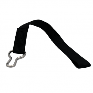 Sangle ourlet avec boucle pour bâche à barres - Sangle pour bâche de piscine