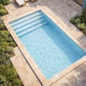 Piscine coque 6x3 NÉRIA – Élégante et compacte | Sheltom
