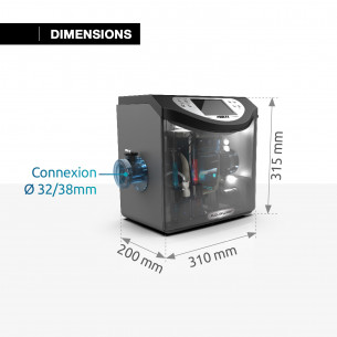 Aqualyser Poolex – Électrolyseur Piscine Connecté avec Régulation pH & Redox