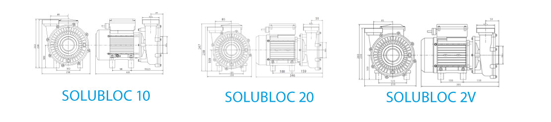 Pompe piscine solubloc