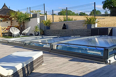 sécurité piscine télescopique abri de piscine télescopique