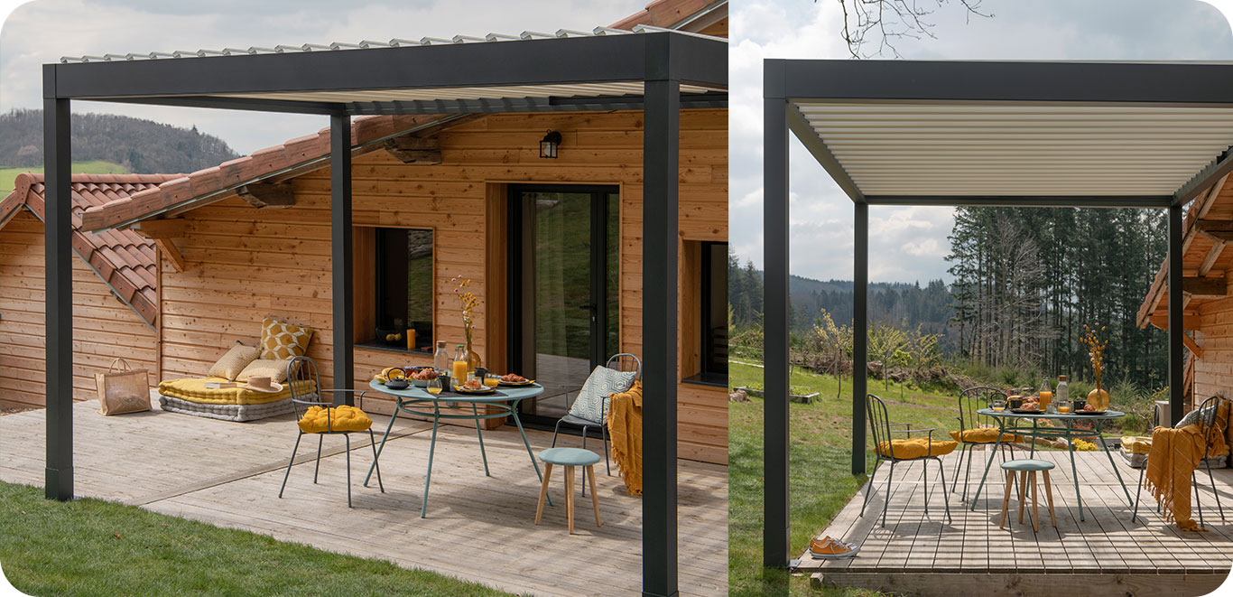 pergola aluminium en kit