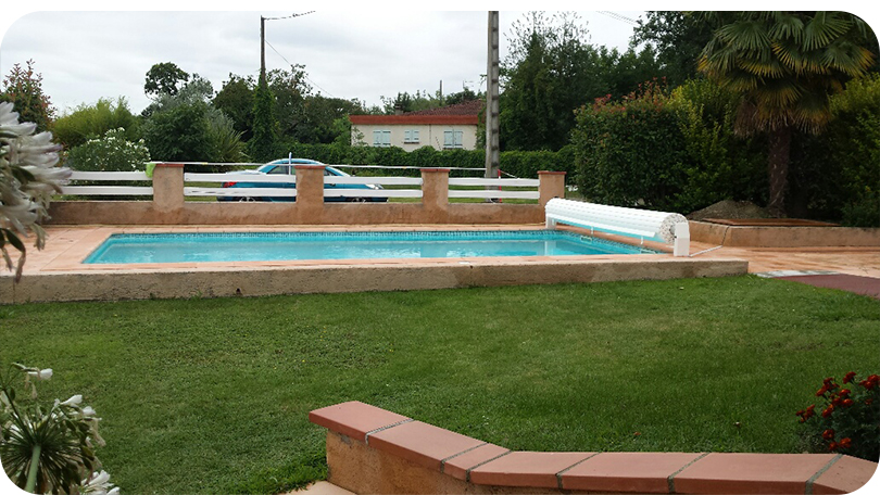 Volet de piscine